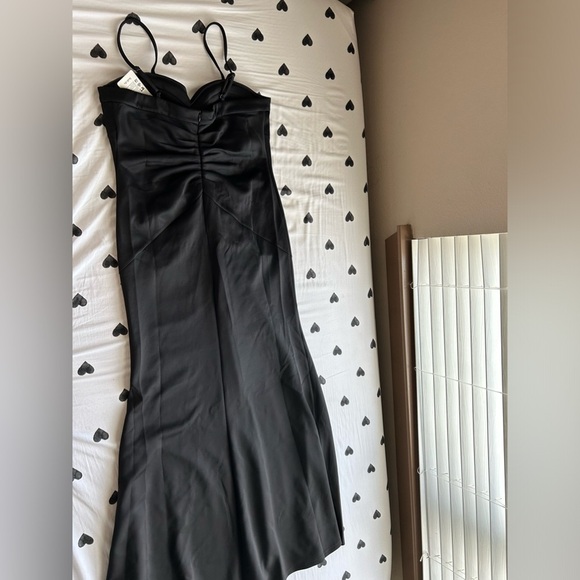 High end evening dress high-end texture celebrity tube top black elegant AMZ06 - Picture 14 of 14